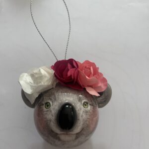 Bombka koala KWIATY